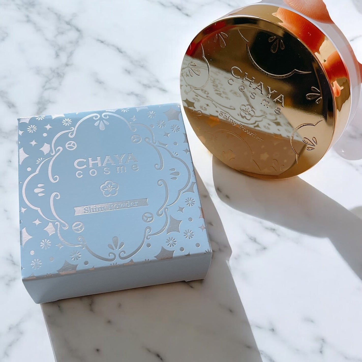 シャイニーパウダー/CHAYA cosme/ルースパウダーを使ったクチコミ(3枚目)