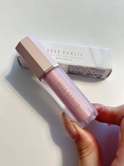 ペタルドロップリキッドブラッシャー/DEAR DAHLIA/リキッドチークを使ったクチコミ(1枚目)