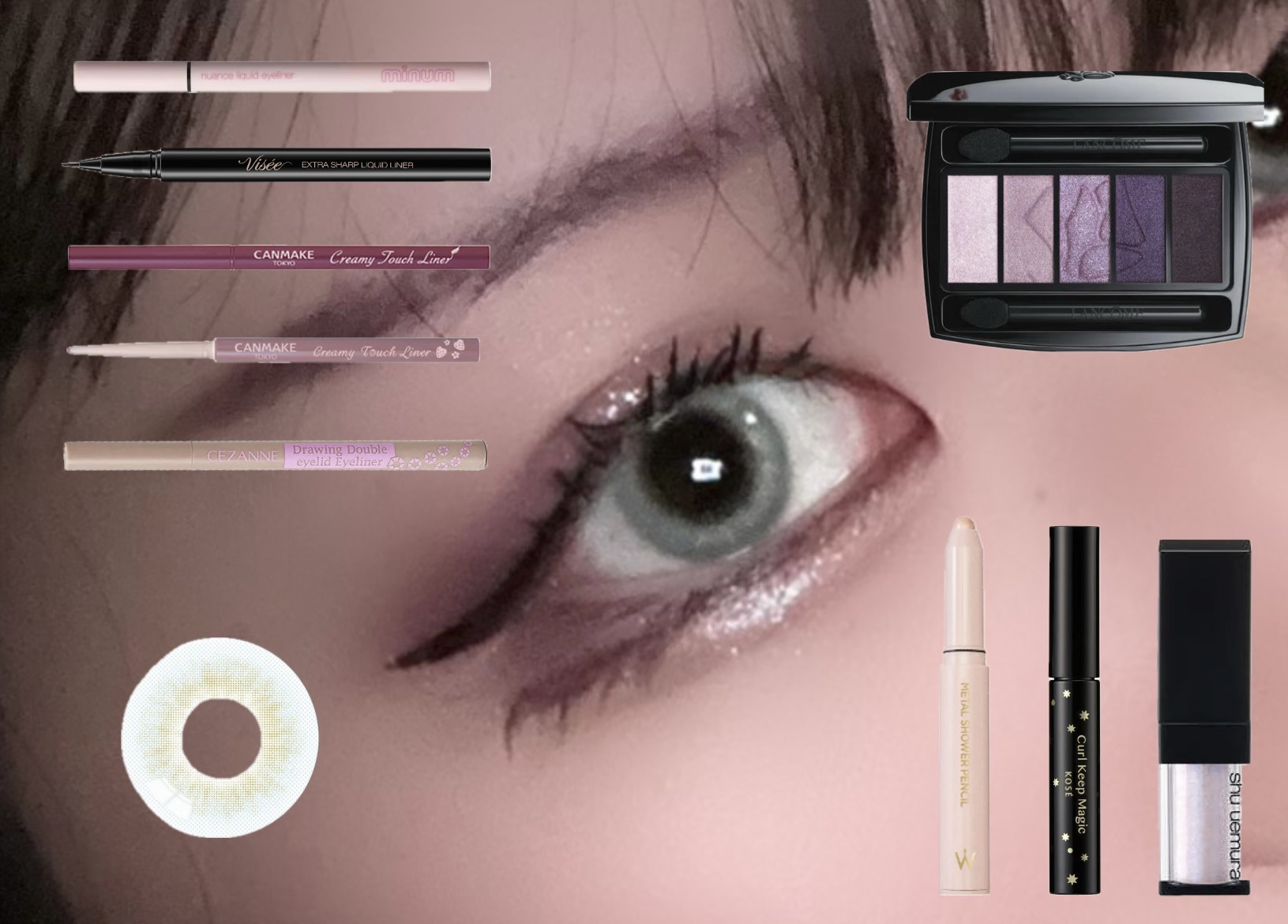 ニュアンスリキッドアイライナー/minum/リキッドアイライナーを使ったクチコミ（1枚目）