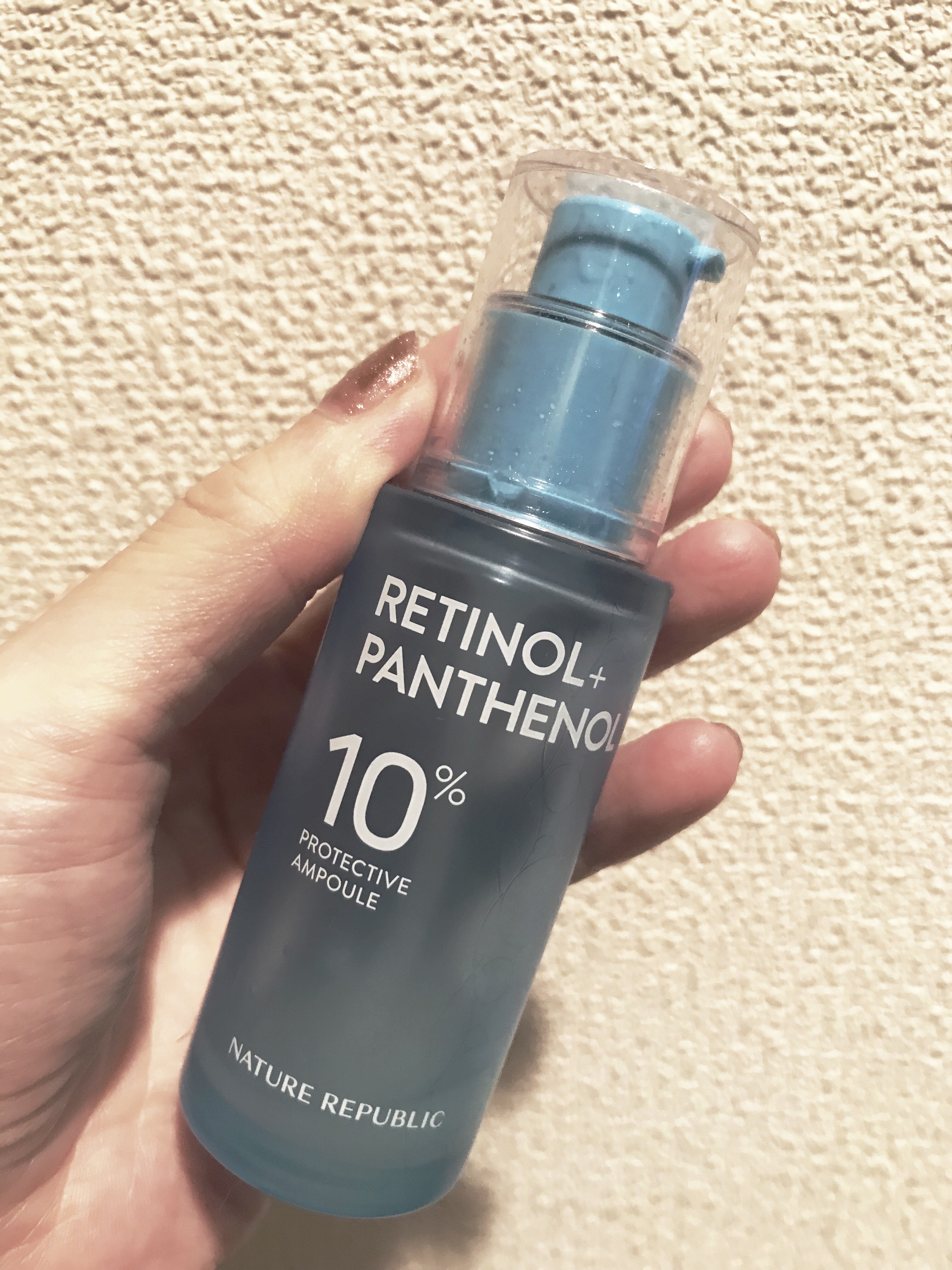 レチノールパンテノール10プロテクティブアンプル/ネイチャーリパブリック/美容液を使ったクチコミ（1枚目）