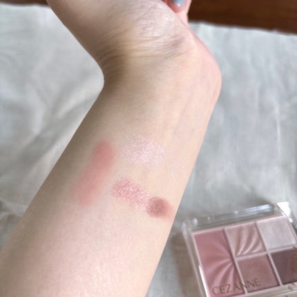 フェイスアイパレット/CEZANNE/アイシャドウを使ったクチコミ(5枚目)
