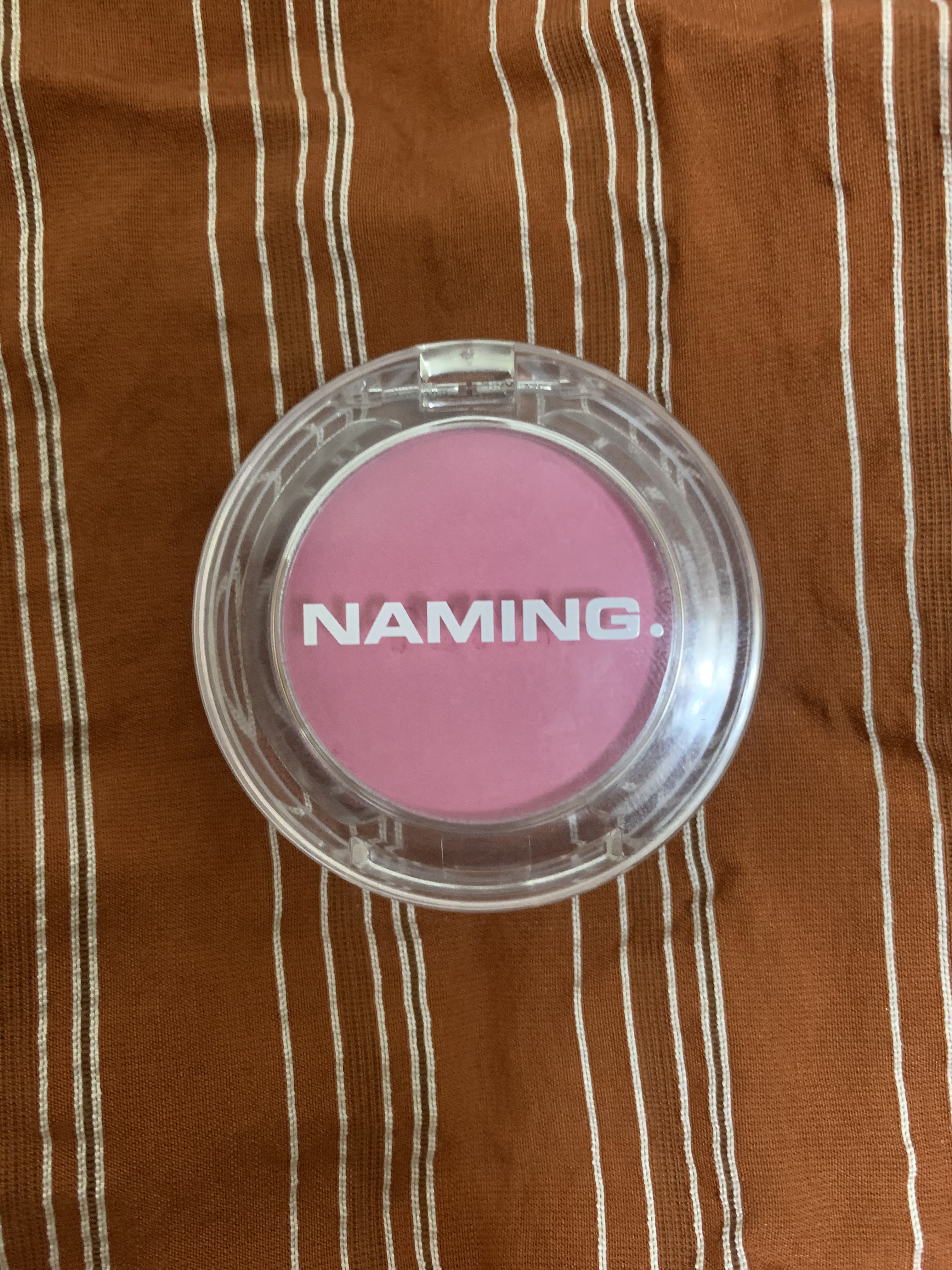 ネーミング フラッフィーパウダーブラッシュ 06/NAMING./パウダーチークを使ったクチコミ（1枚目）