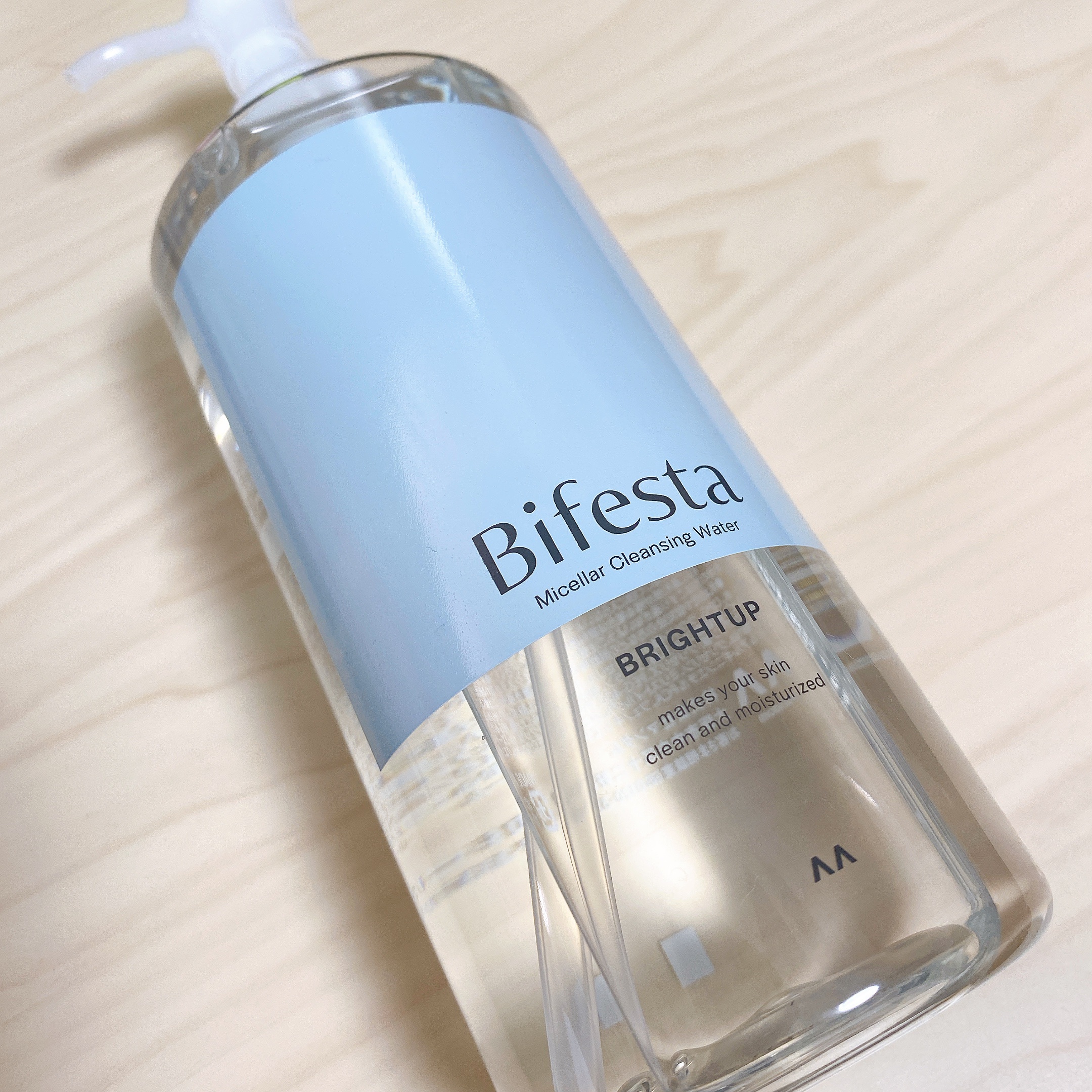 ミセラークレンジングウォーター ブライトアップ/ビフェスタ/クレンジングウォーターを使ったクチコミ（1枚目）
