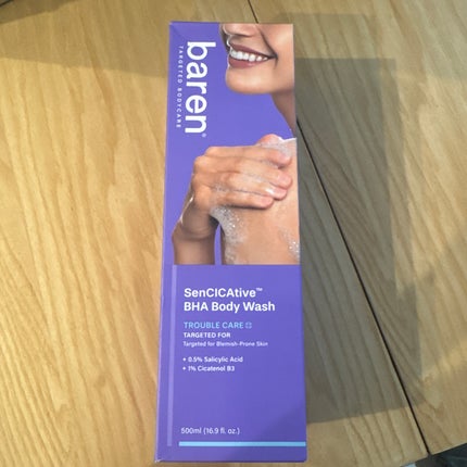 SenCICAtive BHA ボディウォッシュ/BAREN/ボディソープを使ったクチコミ(1枚目)