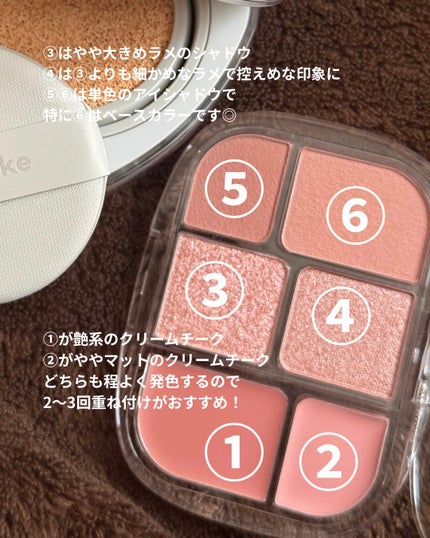 ソフトシアーマルチパレット/wakemake/アイシャドウパレットを使ったクチコミ(3枚目)