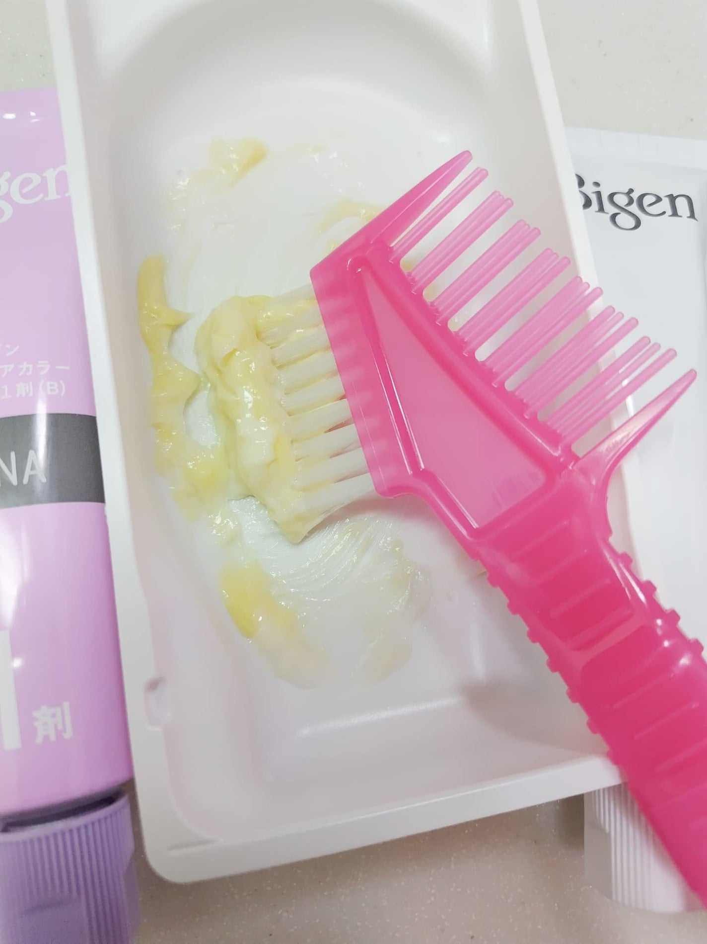 香りのヘアカラー クリーム/ビゲン/ヘアカラーを使ったクチコミ(6枚目)