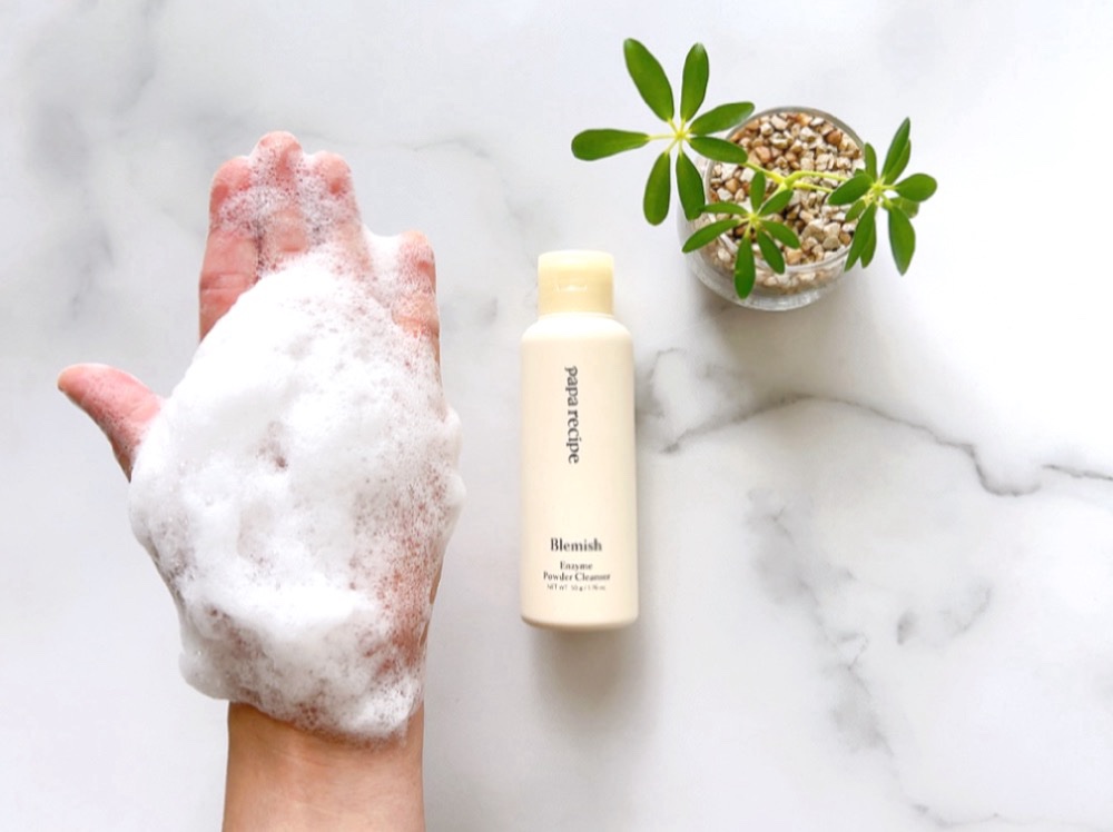 ブレミッシュ 酵素 洗顔パウダー/PAPA RECIPE/洗顔パウダーを使ったクチコミ（3枚目）