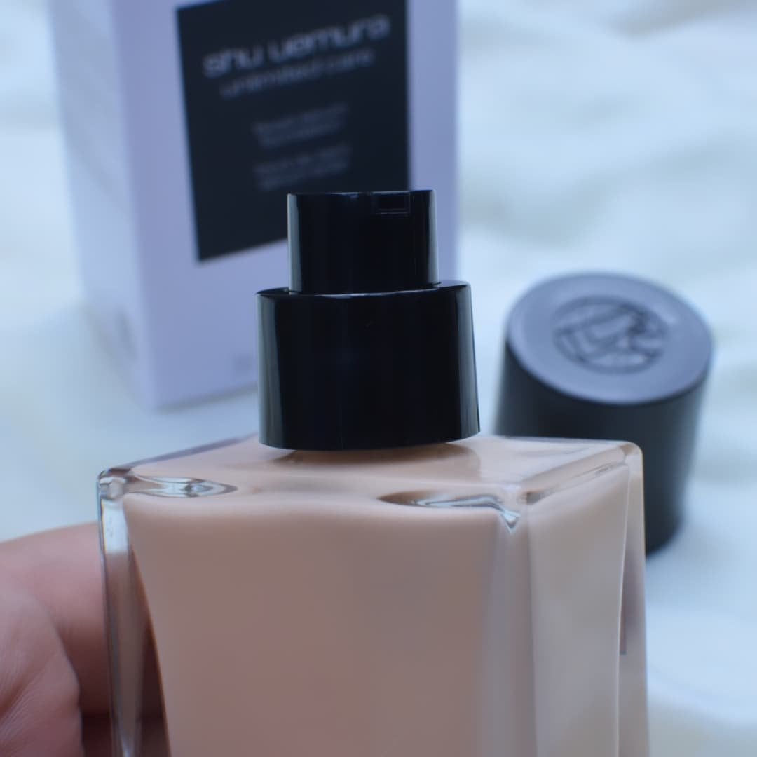 アンリミテッド ケア ツヤ セラム ファンデーション/shu uemura/リキッドファンデーションを使ったクチコミ(3枚目)