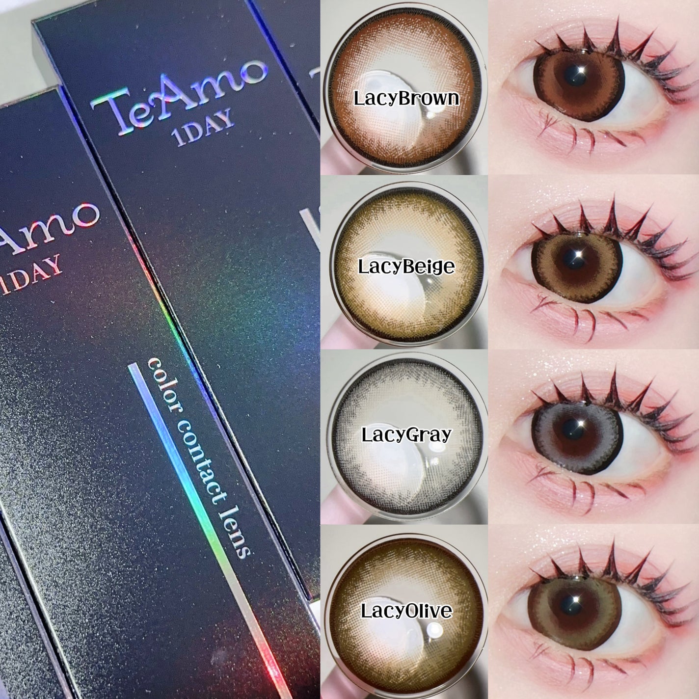 TeAmo 1DAY/TeAmo/ワンデー(1DAY)カラコンを使ったクチコミ(7枚目)