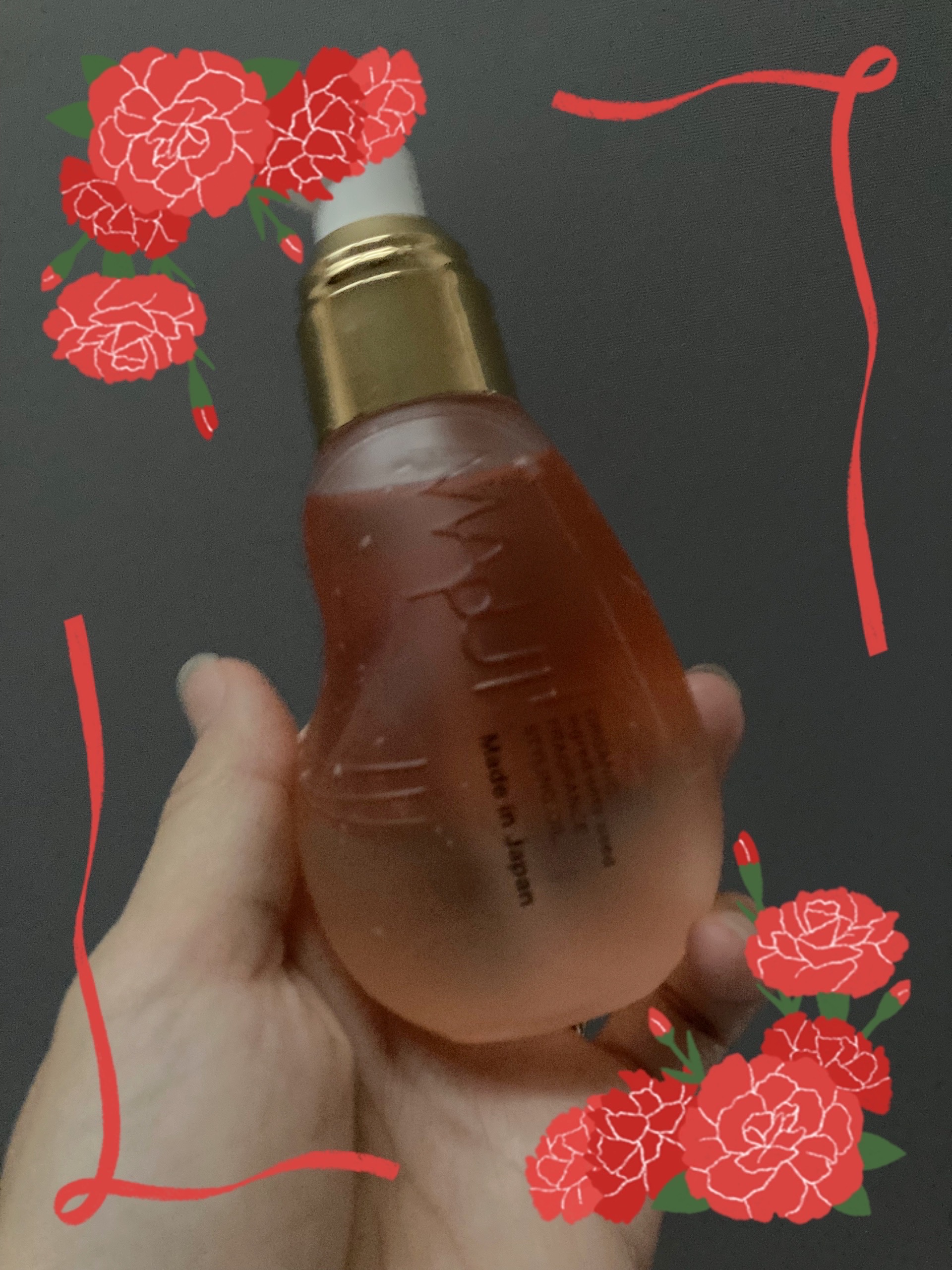 オーガニックフレグランススタイリングオイル MAPUTI/MAPUTI/ヘアオイルを使ったクチコミ（1枚目）