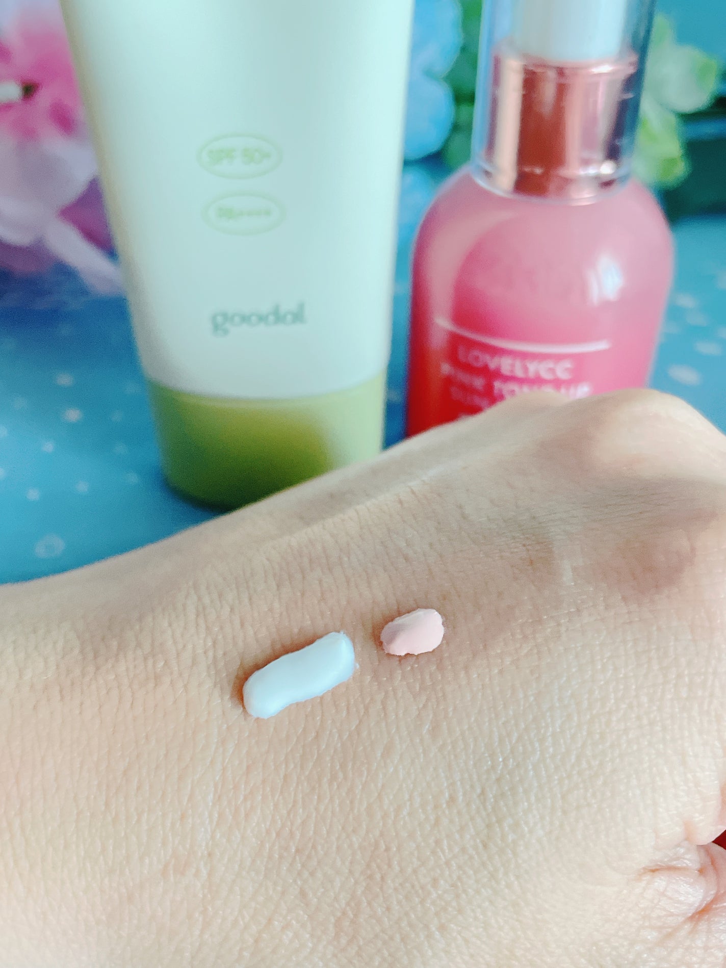 清いドクダミ カーミングノンケミカル日焼け止め/goodal/日焼け止めクリームを使ったクチコミ(4枚目)