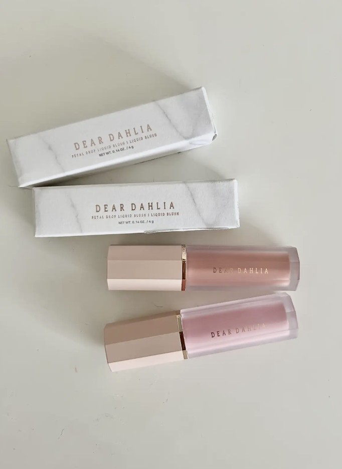 ペタルドロップリキッドブラッシャー/DEAR DAHLIA/リキッドチークを使ったクチコミ（1枚目）