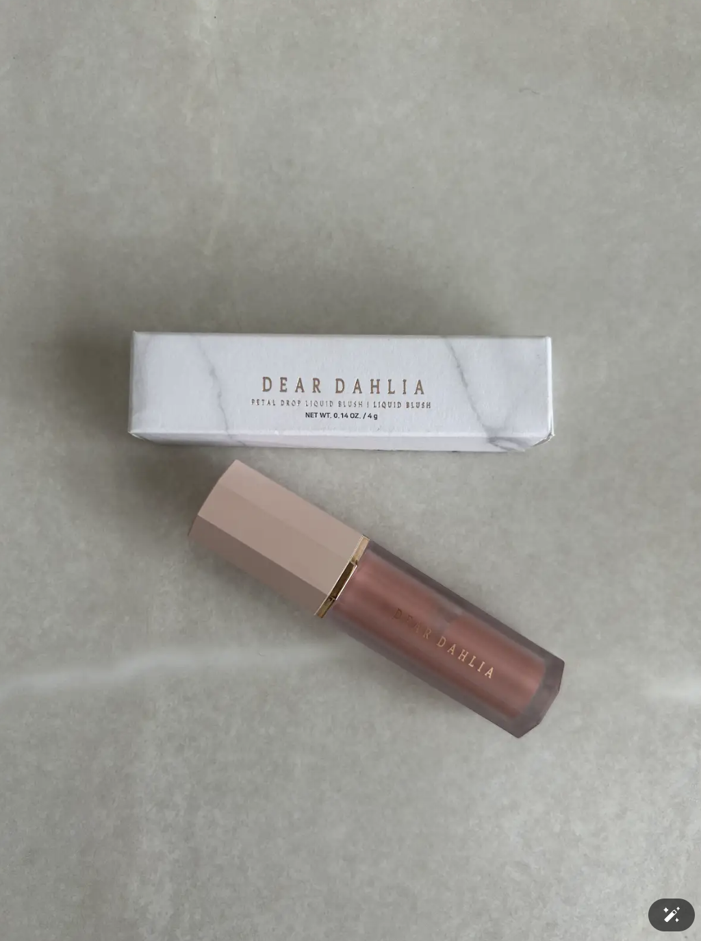 ペタルドロップリキッドブラッシャー/DEAR DAHLIA/リキッドチークを使ったクチコミ（1枚目）