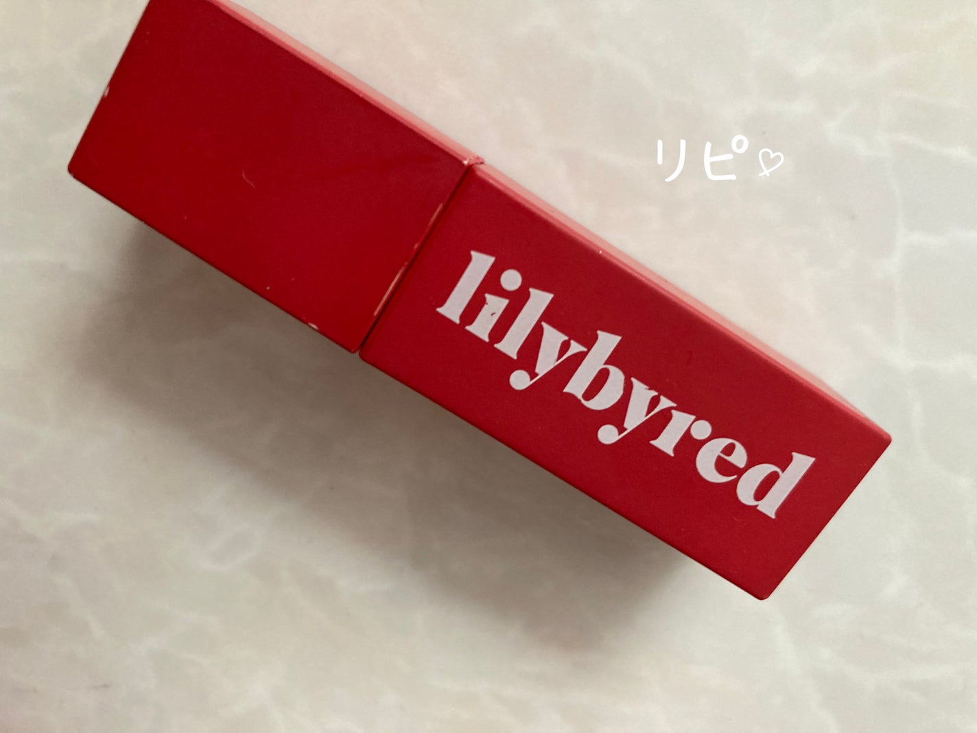 romantic liar mousse tint/lilybyred/口紅を使ったクチコミ(1枚目)