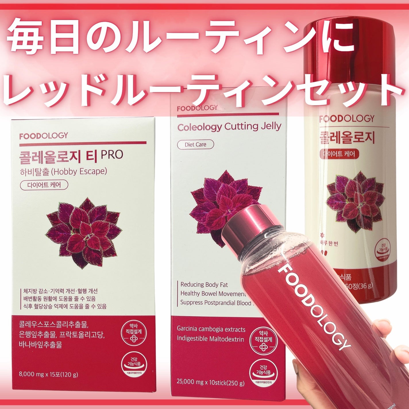 コレオロジーティー/FOODOLOGY/ドリンクを使ったクチコミ(1枚目)