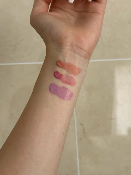 ペタルドロップリキッドブラッシャー/DEAR DAHLIA/リキッドチークを使ったクチコミ(2枚目)