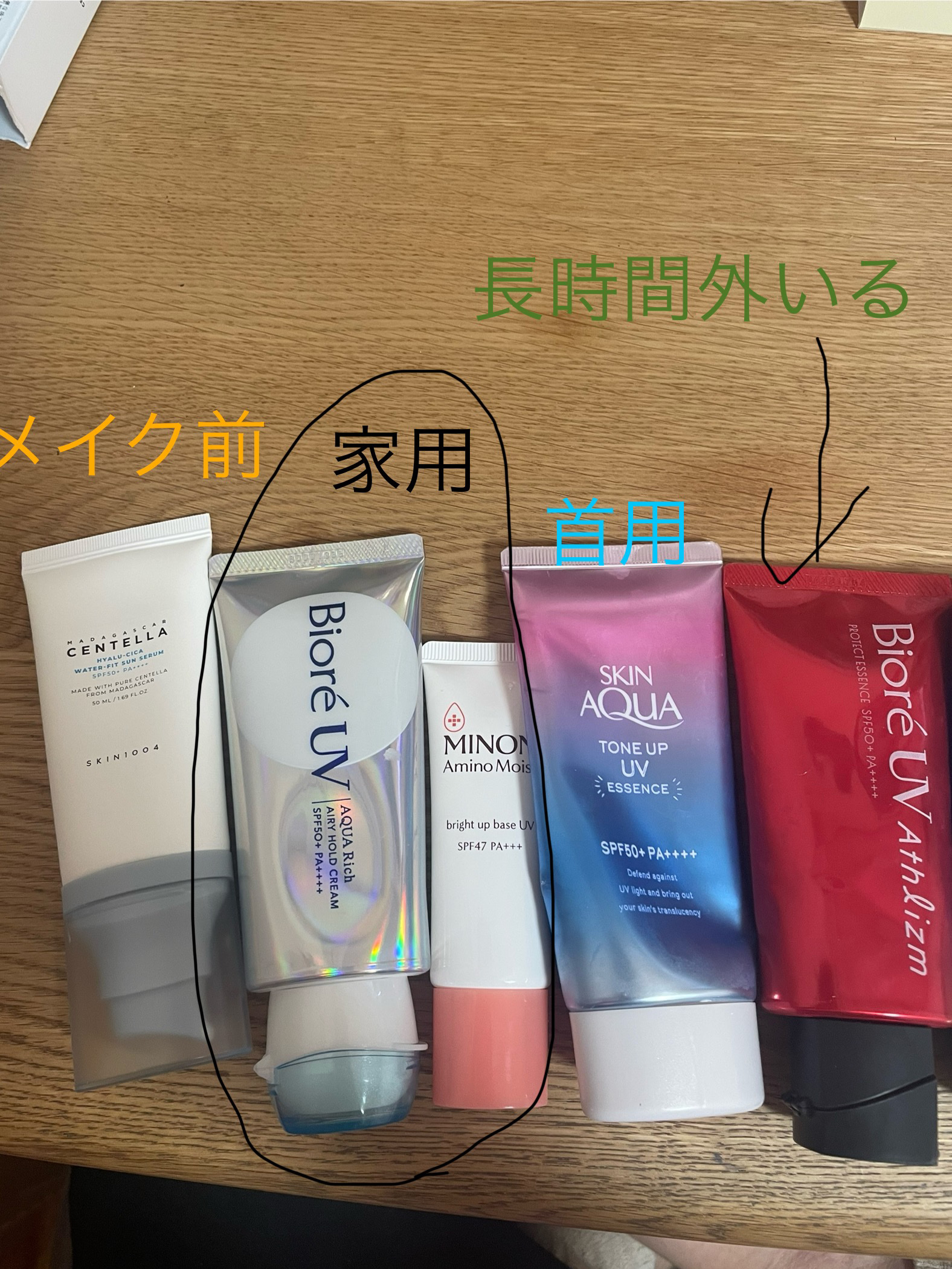 スキンアクア スーパーモイスチャージェル/スキンアクア/日焼け止めジェルを使ったクチコミ（1枚目）