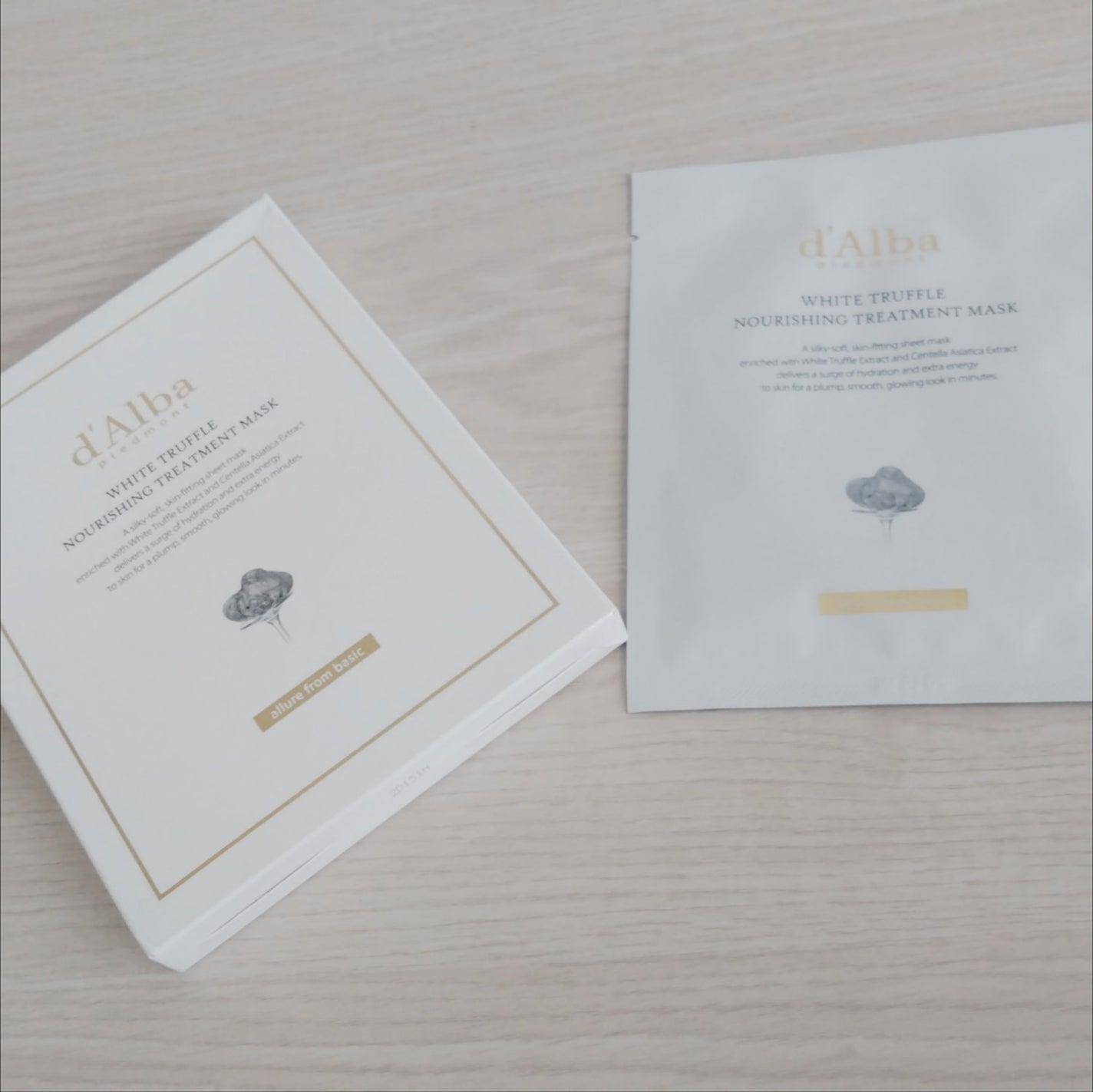 ホワイトトリュフナリシングトリートメントマスク/ダルバ/シートマスク・パックを使ったクチコミ(7枚目)
