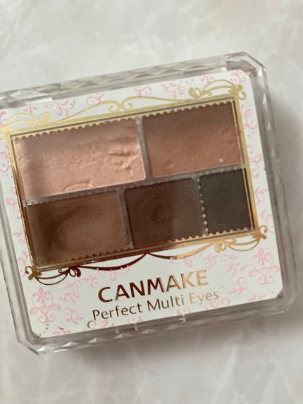 パーフェクトマルチアイズ/キャンメイク/アイシャドウパレットを使ったクチコミ(1枚目)