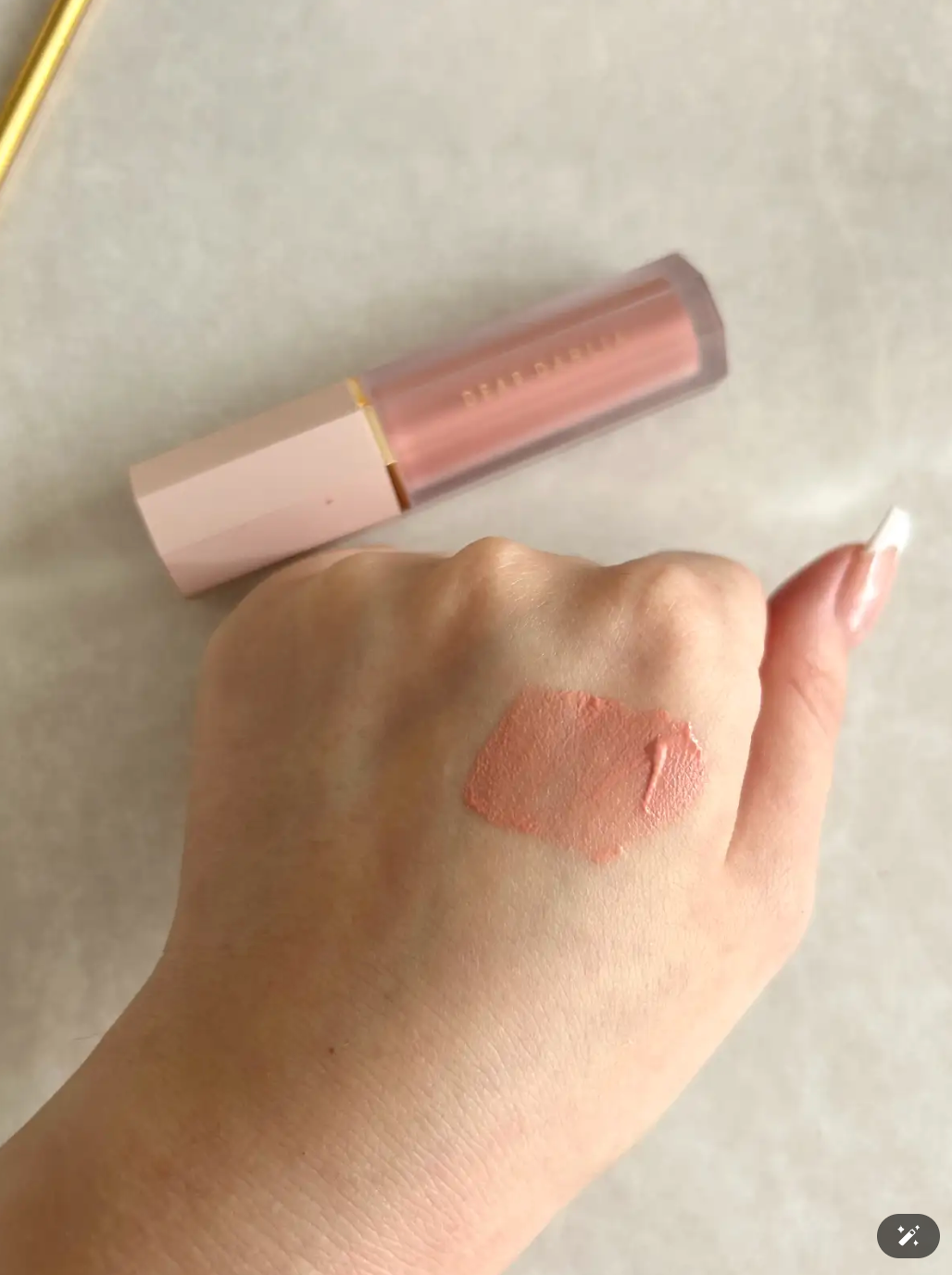 ペタルドロップリキッドブラッシャー/DEAR DAHLIA/リキッドチークを使ったクチコミ(2枚目)