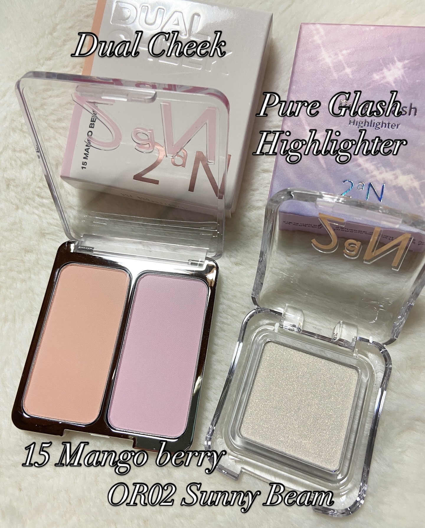 ピュアグラッシュ ハイライター/2aN/パウダーハイライトを使ったクチコミ（3枚目）