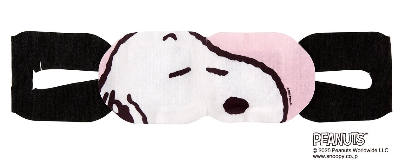 ピーナッツ　ホットアイマスク コットンキャンディー