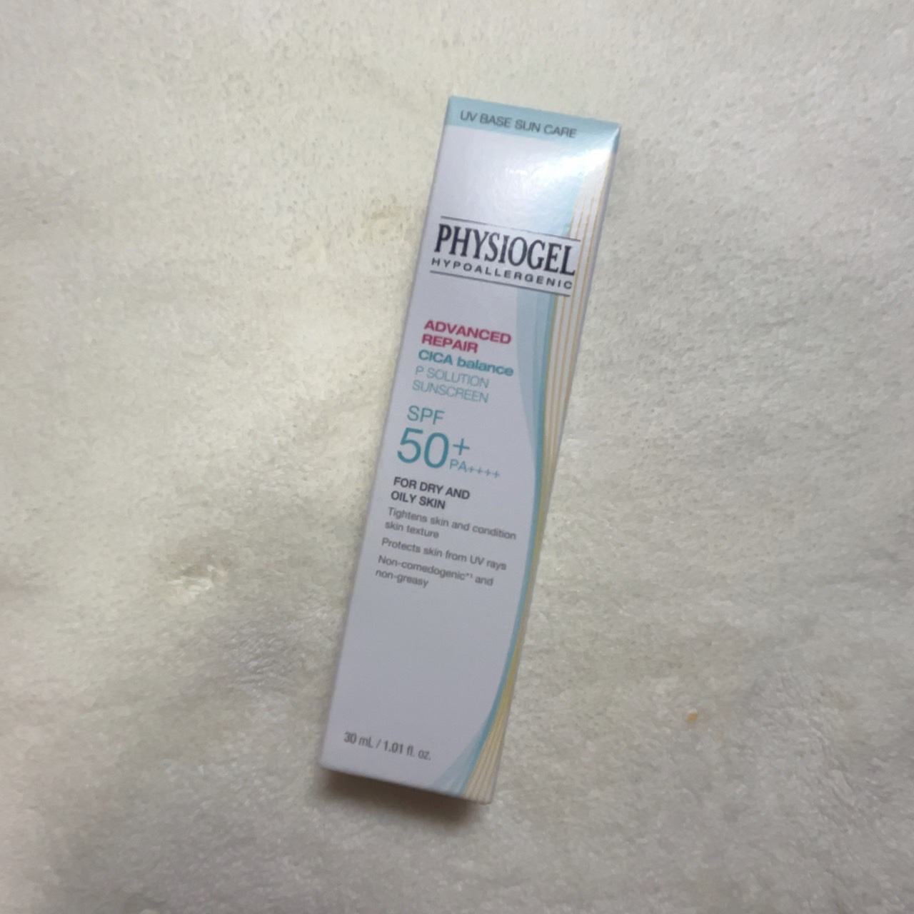 アドバンスドリペア　シカ　バランス　Ｐソリューション　サンスクリーン/PHYSIOGEL/日焼け止めクリームを使ったクチコミ（1枚目）