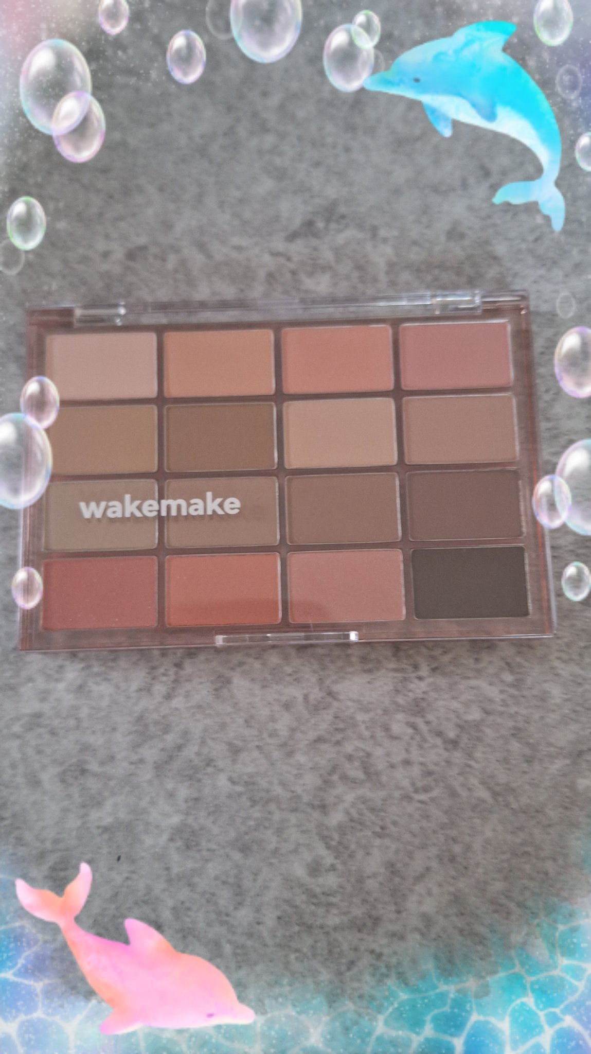 ソフトブラーリングアイパレット/wakemake/アイシャドウパレットを使ったクチコミ（1枚目）