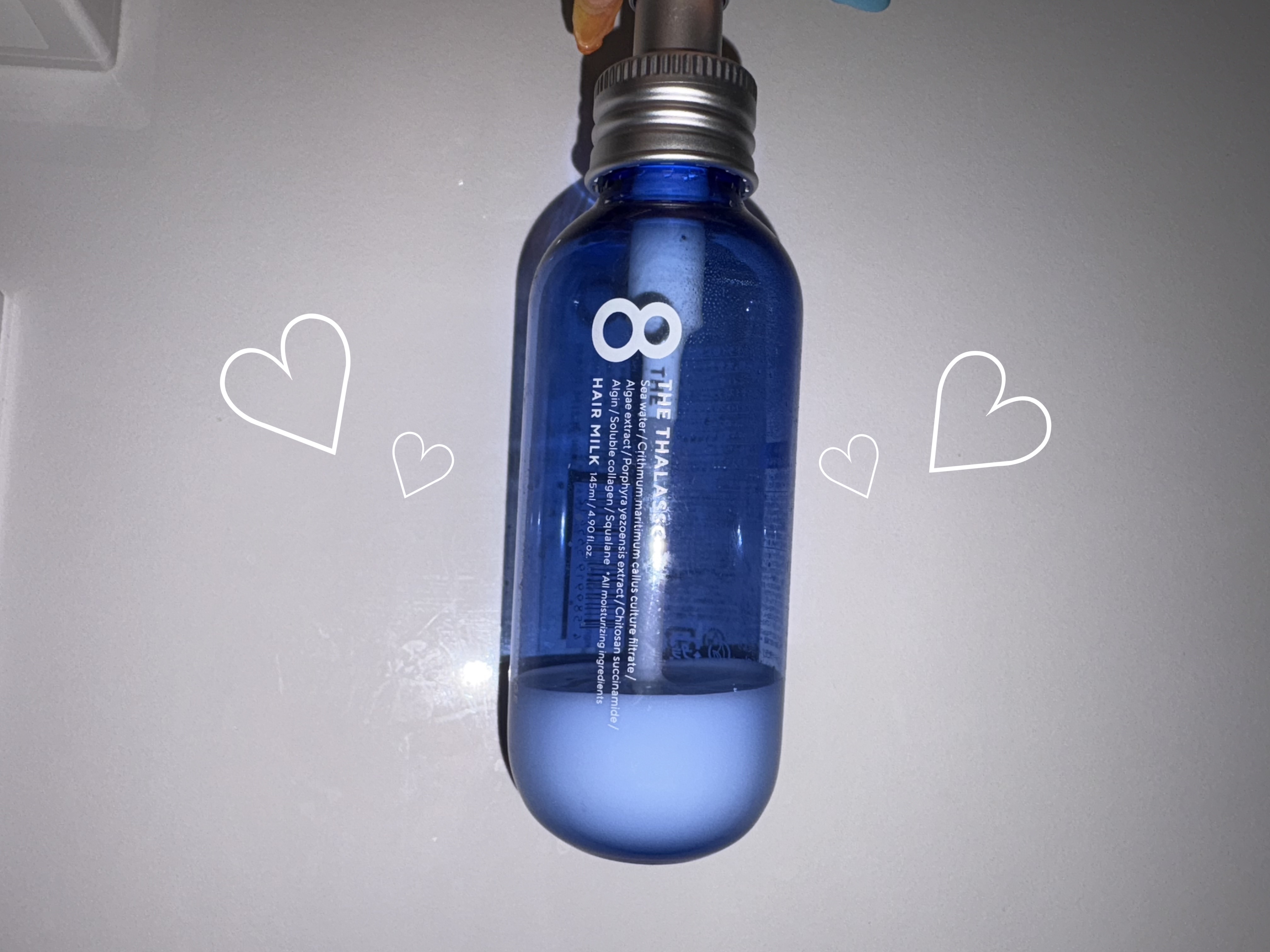 ジェントルリペア＆モイストチャージ 美容液ヘアミルク /エイトザタラソ/ヘアミルクを使ったクチコミ（1枚目）