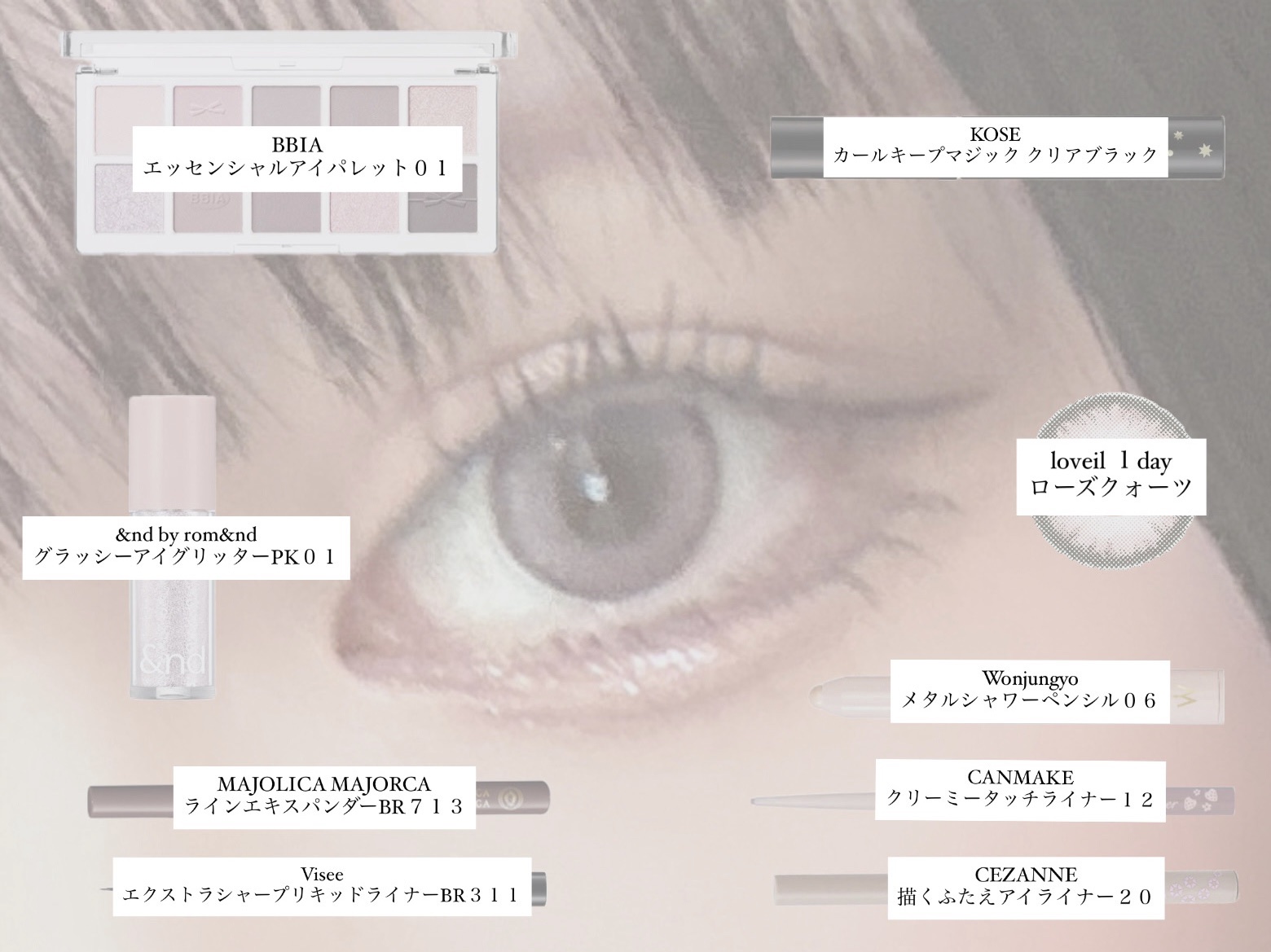 描くふたえアイライナー/CEZANNE/リキッドアイライナーを使ったクチコミ（2枚目）