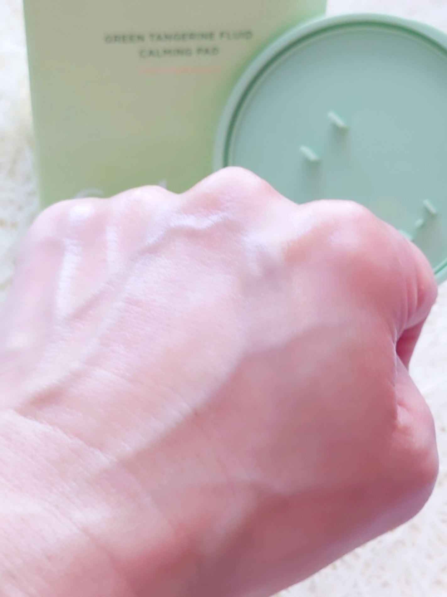 グリーンタンジェリン フルイド カーミングパッド/Calmf_/トナーパッドを使ったクチコミ(8枚目)