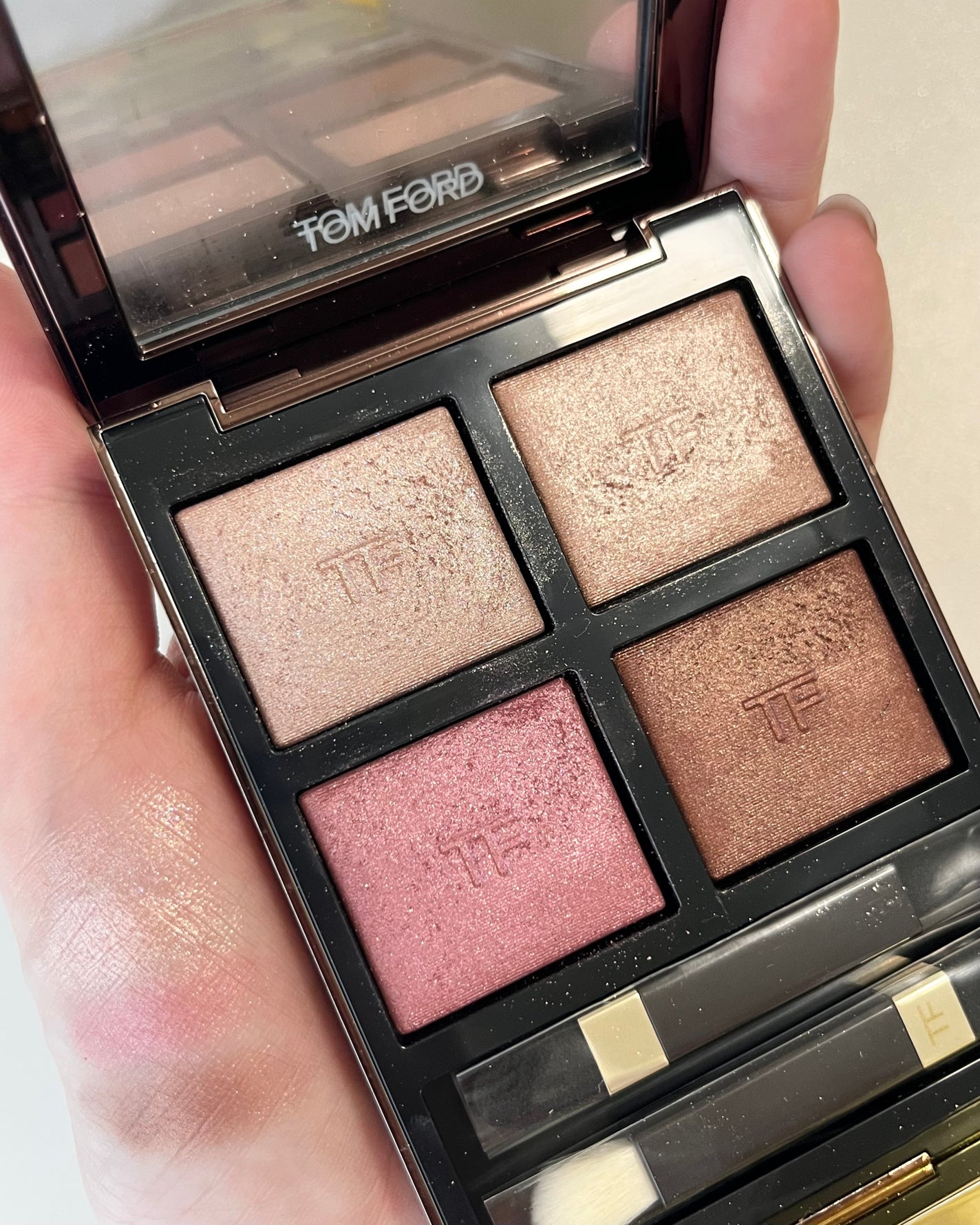 アイ カラー クォード/TOM FORD BEAUTY/アイシャドウパレットを使ったクチコミ(2枚目)