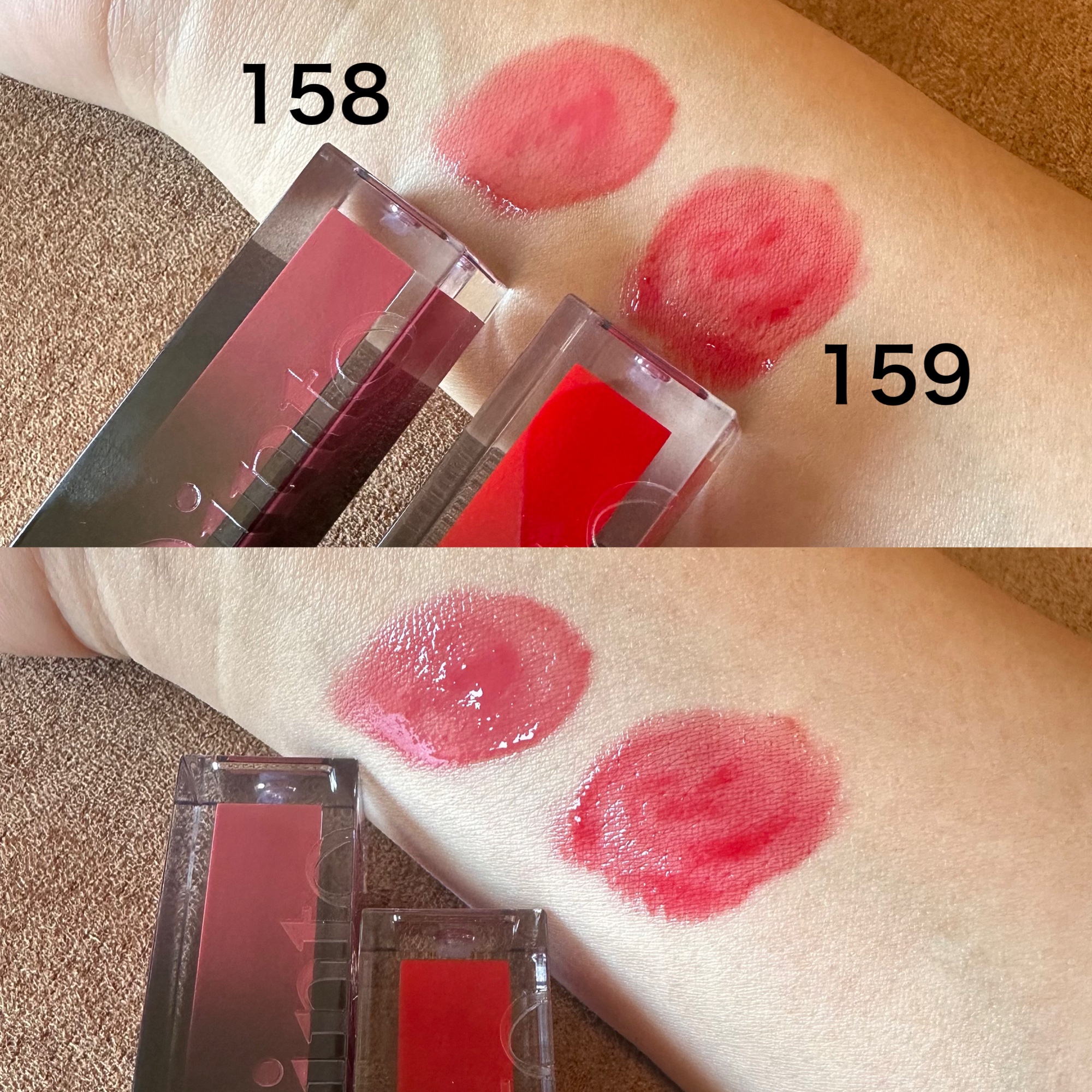 ディープキスド プランピング リップエナメル/Dinto/リップグロスを使ったクチコミ（3枚目）