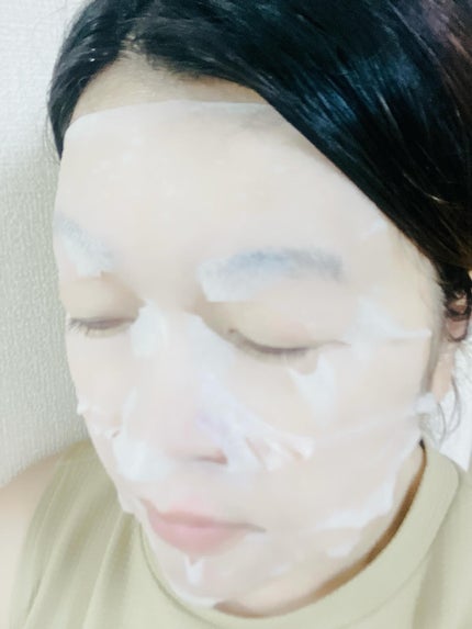 ぷえら on LIPS 「トーンアップABセラムマスク使ってみました。シートマスク自体は..」(4枚目)