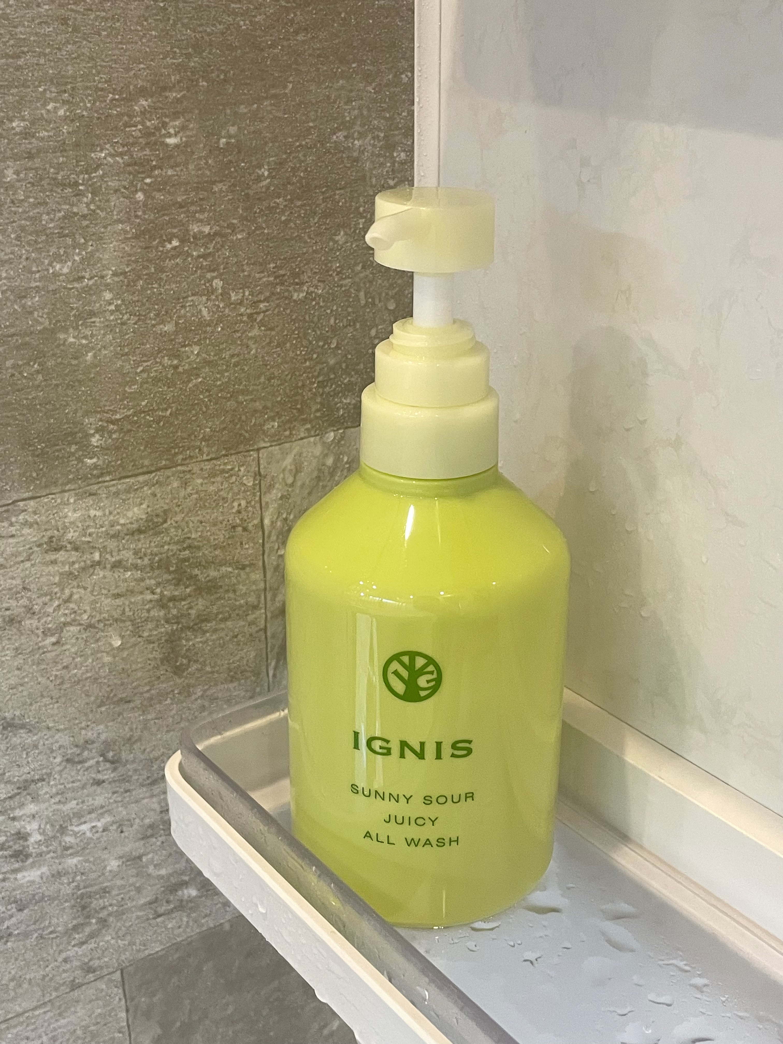 サニーサワー オールウォッシュ/IGNIS/ボディソープを使ったクチコミ（1枚目）