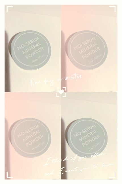 ノーセバム ミネラルパウダー N/innisfree/ルースパウダーを使ったクチコミ(1枚目)