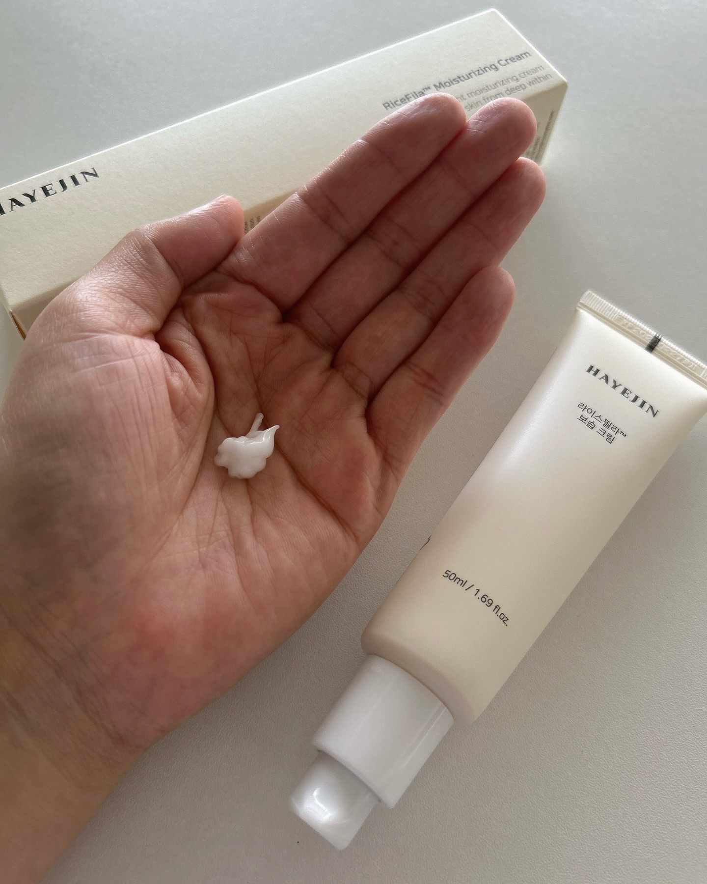 ライスピラー保湿クリーム/HAYEJIN/フェイスクリームを使ったクチコミ（2枚目）