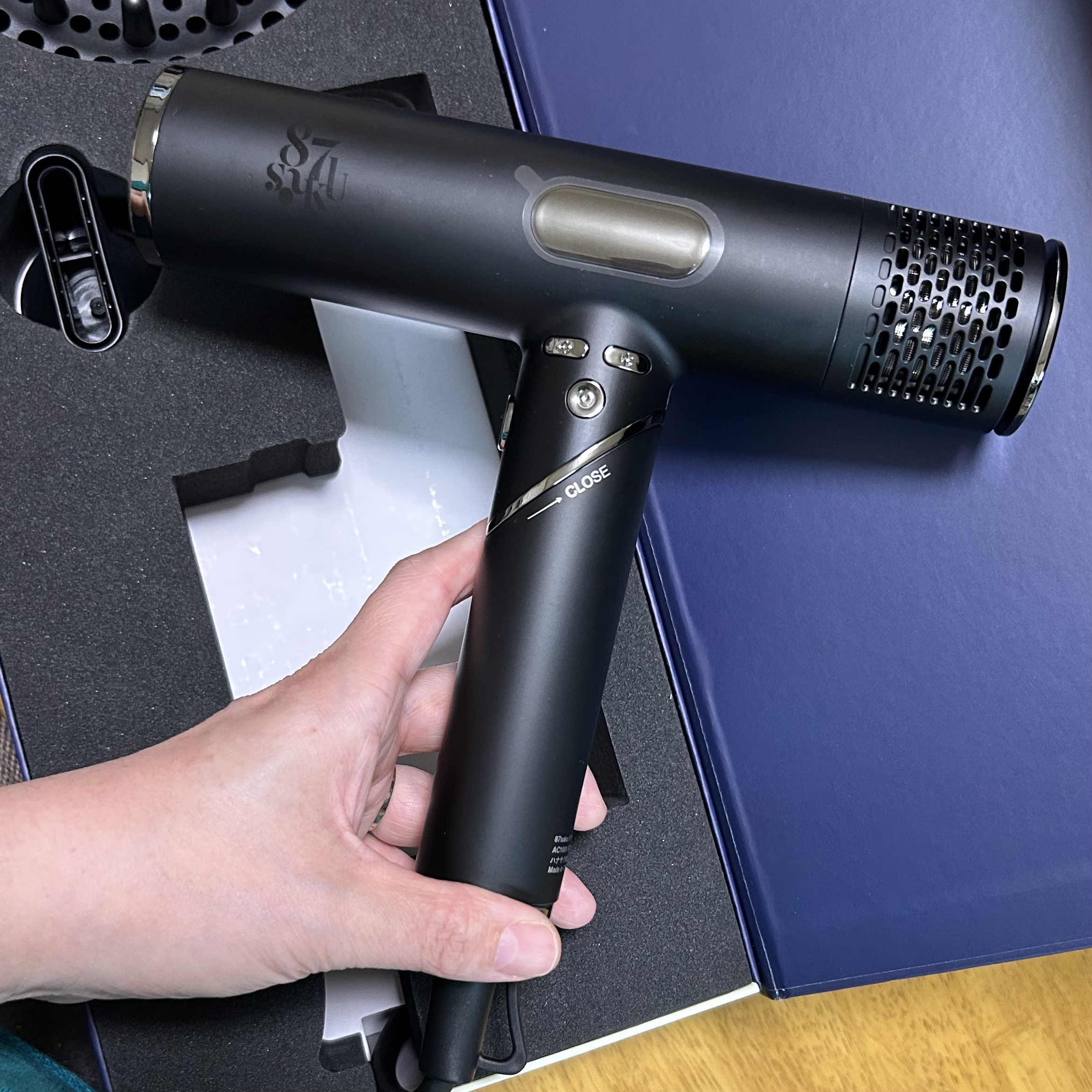 87saku ハナサク ヘアドライヤー/87saku/ドライヤーを使ったクチコミ（1枚目）