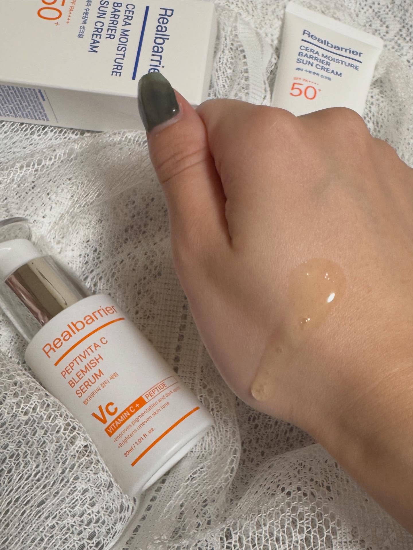 セラ水分バリア日焼け止め/Real Barrier/日焼け止めクリームを使ったクチコミ（2枚目）