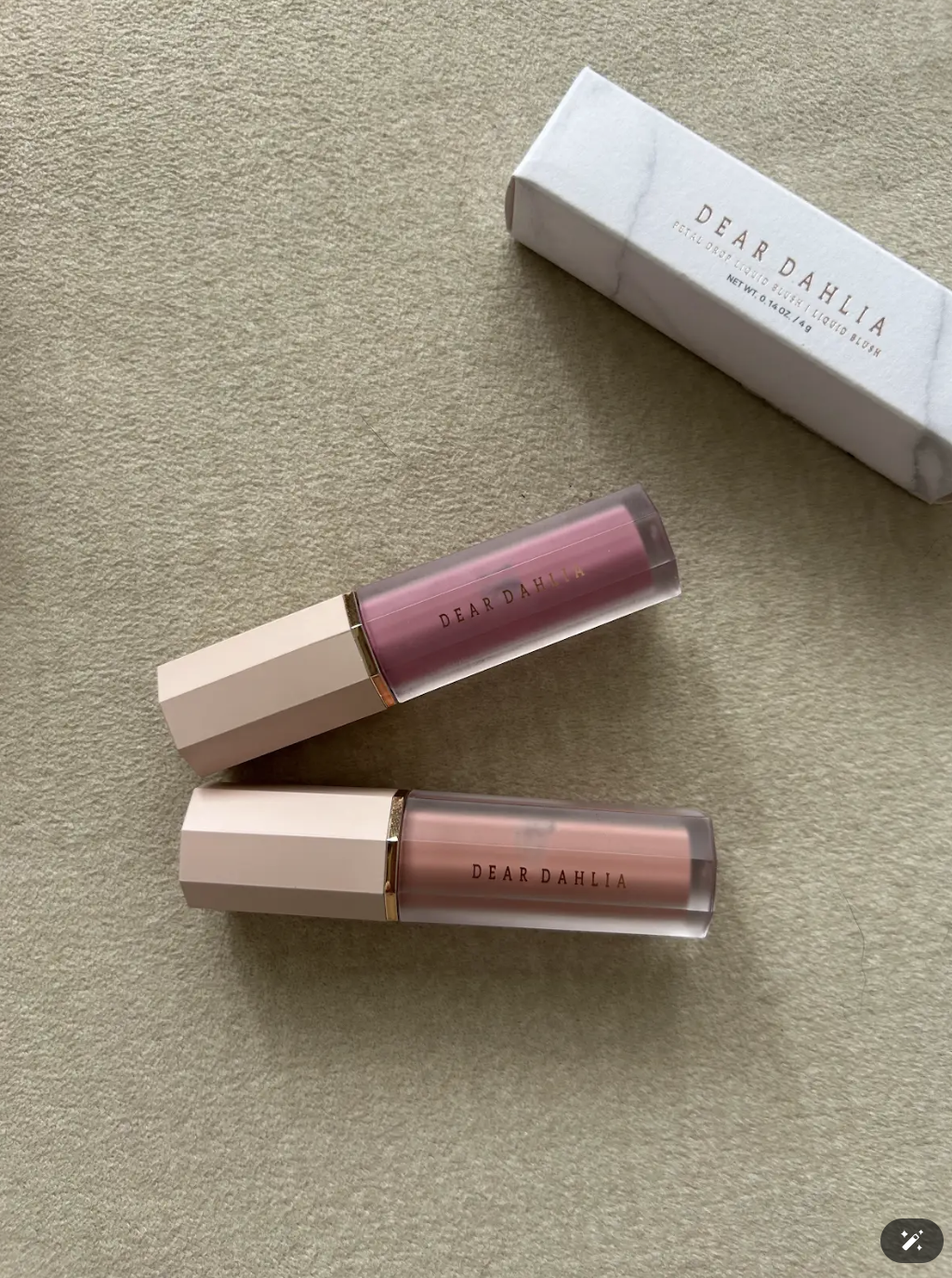ペタルドロップリキッドブラッシャー/DEAR DAHLIA/リキッドチークを使ったクチコミ（1枚目）