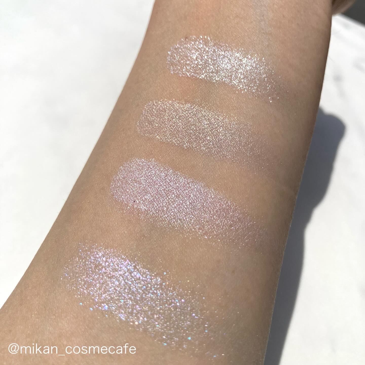 【旧】ディオール バックステージ フェイス グロウ パレット/Dior/ハイライトを使ったクチコミ（3枚目）