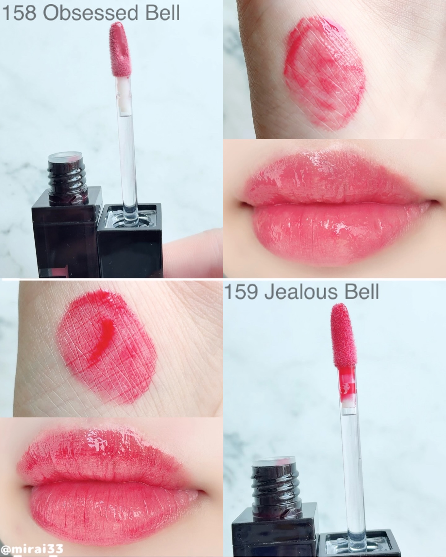 ディープキスド プランピング リップエナメル/Dinto/リップグロスを使ったクチコミ（2枚目）