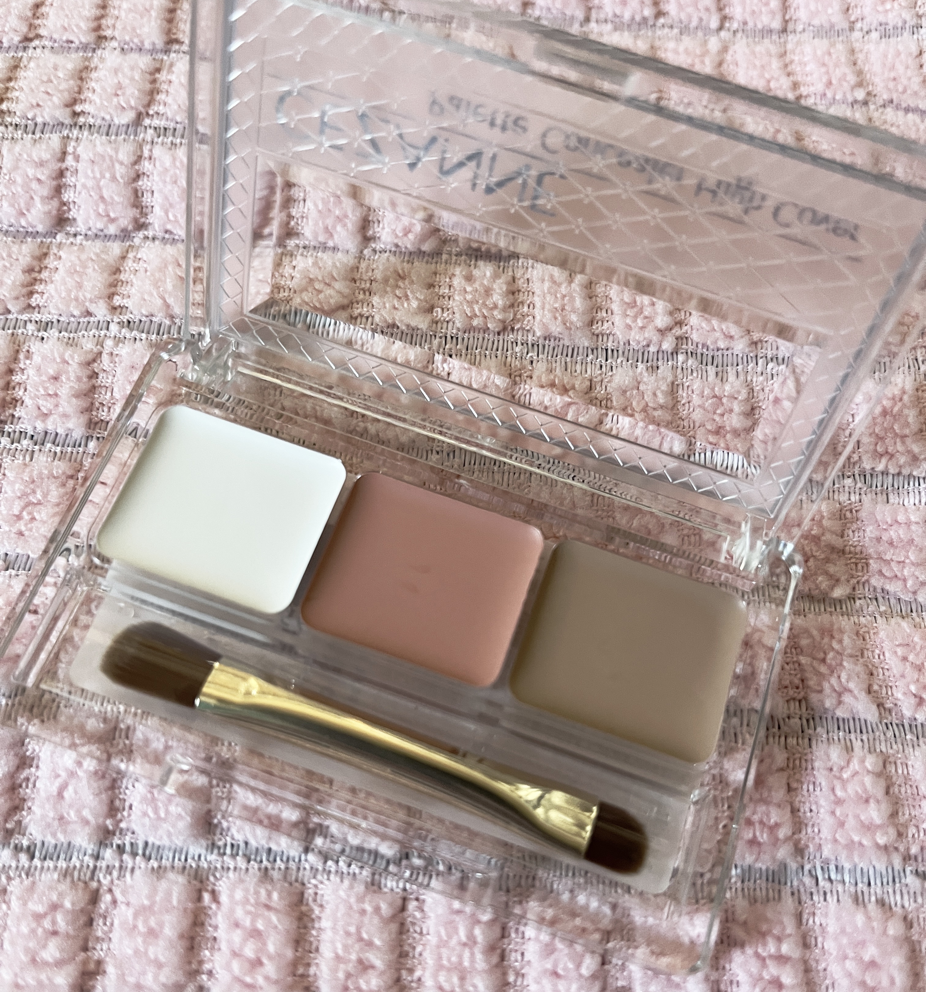 パレットコンシーラー ハイカバー 00 ライトトーン/CEZANNE/パレットコンシーラーを使ったクチコミ（1枚目）