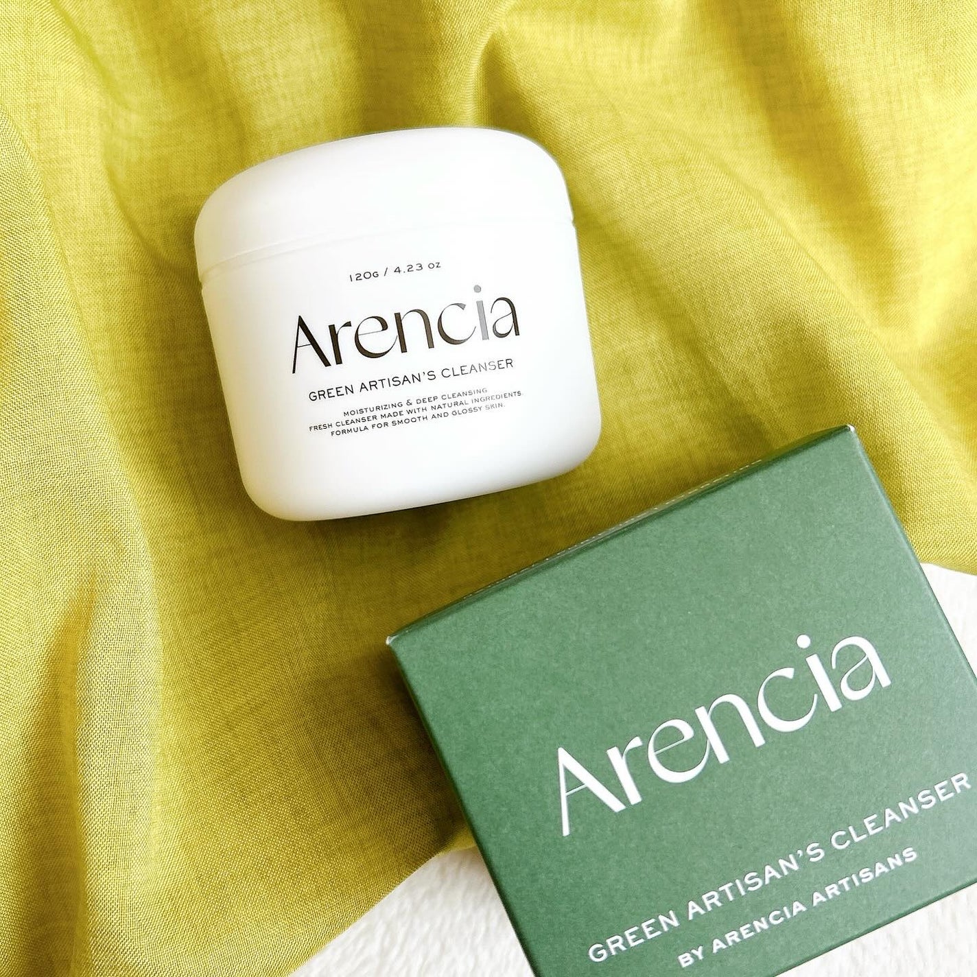 プレミアムもちソープ「グリーンアルティザン」/アレンシア/その他洗顔料を使ったクチコミ(1枚目)