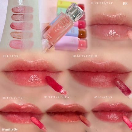 Pudding Glow Tint/LOVBLOVB/口紅を使ったクチコミ(3枚目)