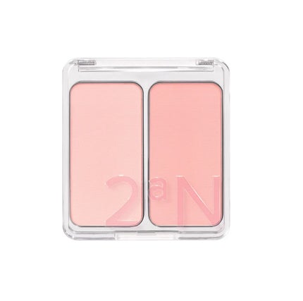 デュアルチーク 【新】02 ラブロージー/2aN/パウダーチークを使ったクチコミ(1枚目)