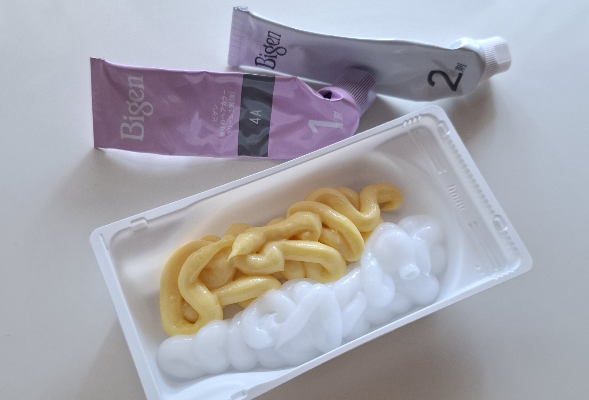 香りのヘアカラー クリーム/ビゲン/ヘアカラーを使ったクチコミ（2枚目）