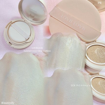 クッションファンデーション/LOVB LOVB/クッションファンデーションを使ったクチコミ(2枚目)