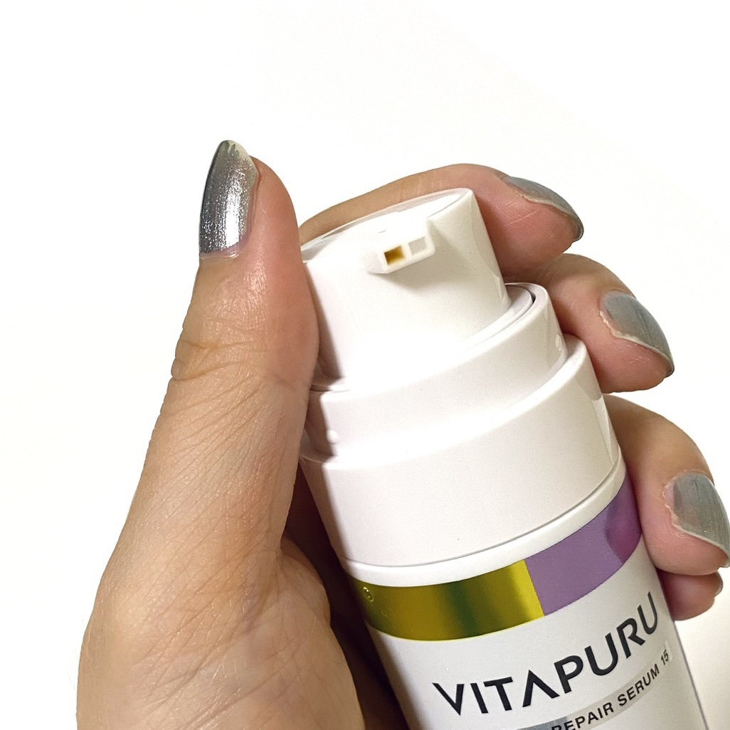 ビタプル ダブルアクション リペアセラム 15/VITAPURU/美容液を使ったクチコミ（3枚目）