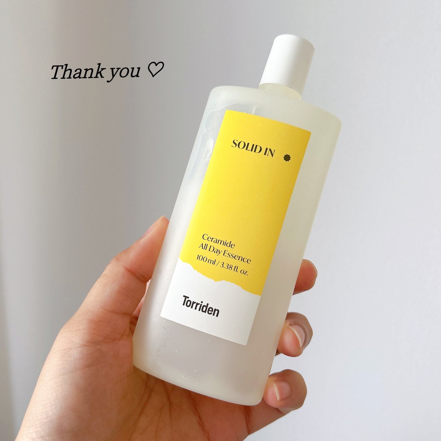 ソリッドイン セラミドオールデイエッセンス/Torriden/美容液を使ったクチコミ(1枚目)